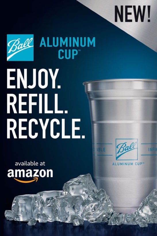 Ball Aluminum Cup Pinterest ad