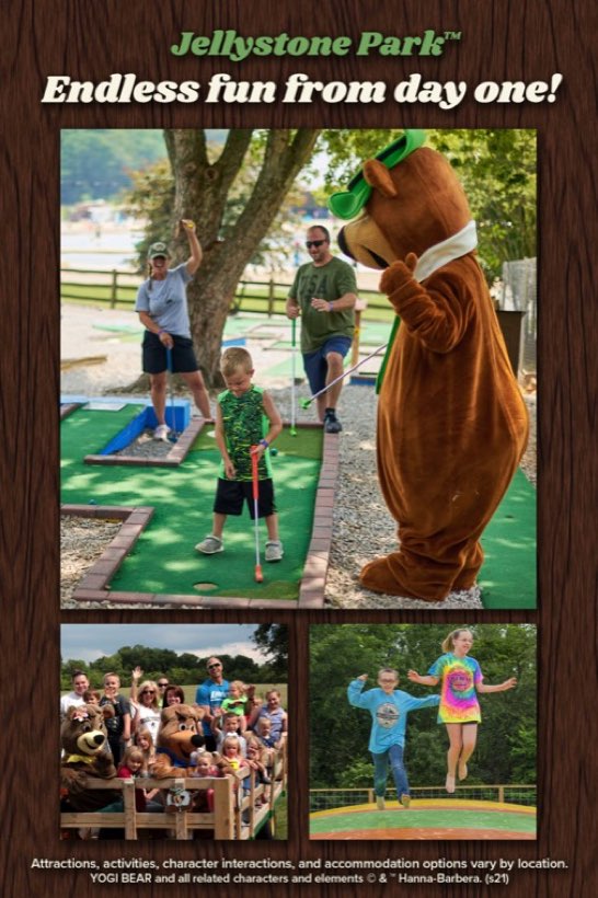 Jellystone Parks Pinterest pin
